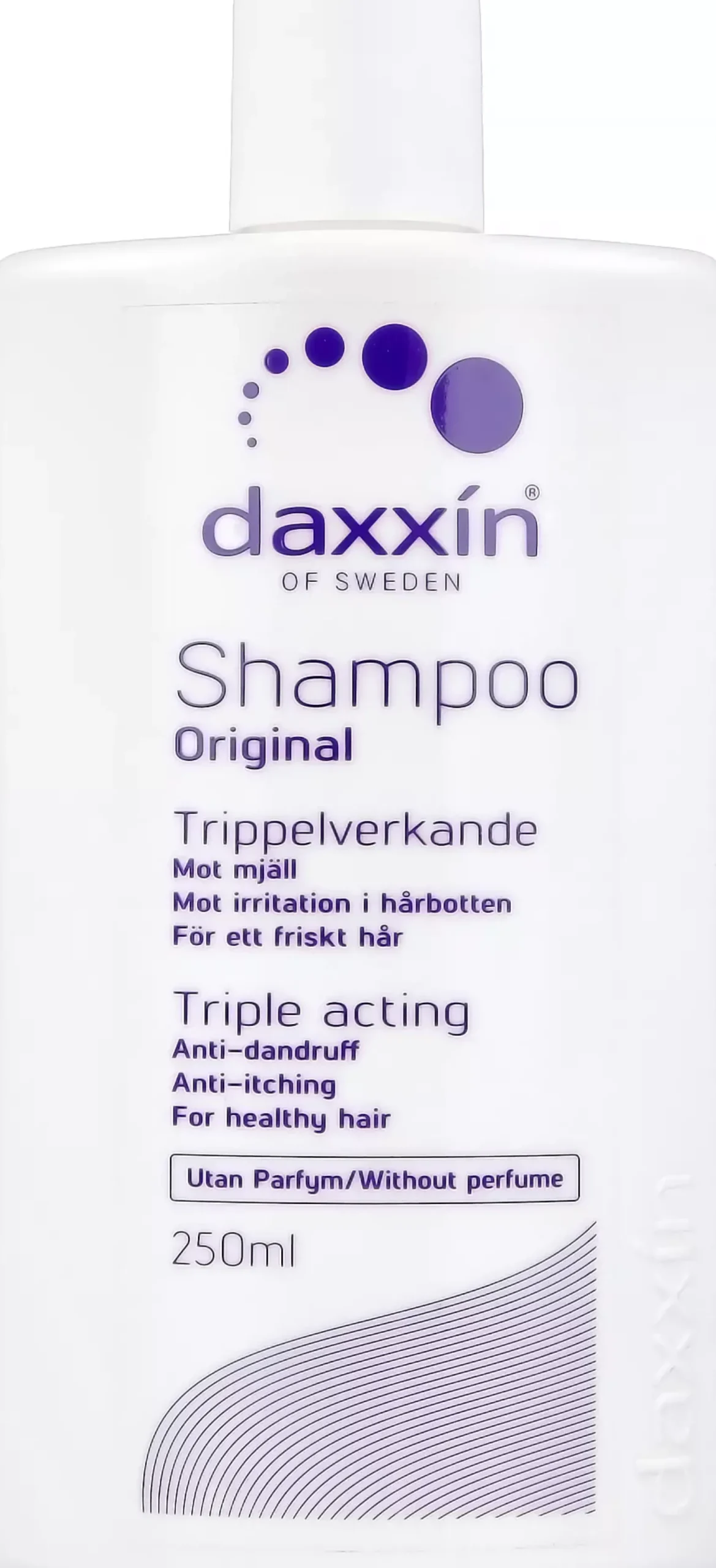 Daxxin Shampoo For Dandruff Without Perfume 250 ml
