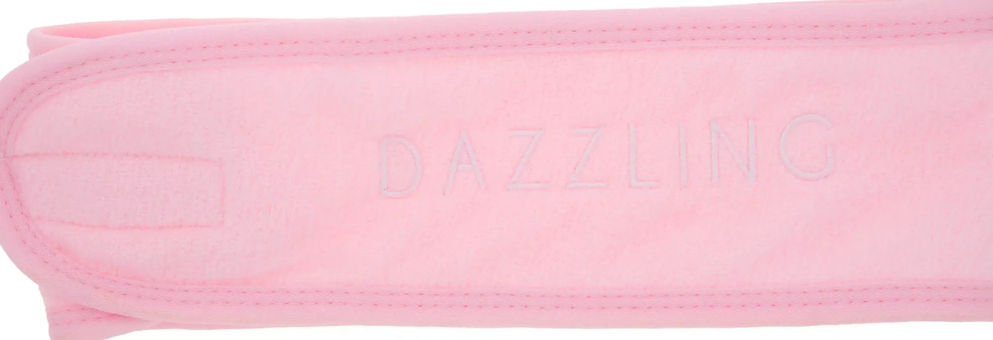 Dazzling Beauty Head Band With Dazzling Logo Pink