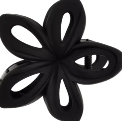 Dazzling Clip Flower Black