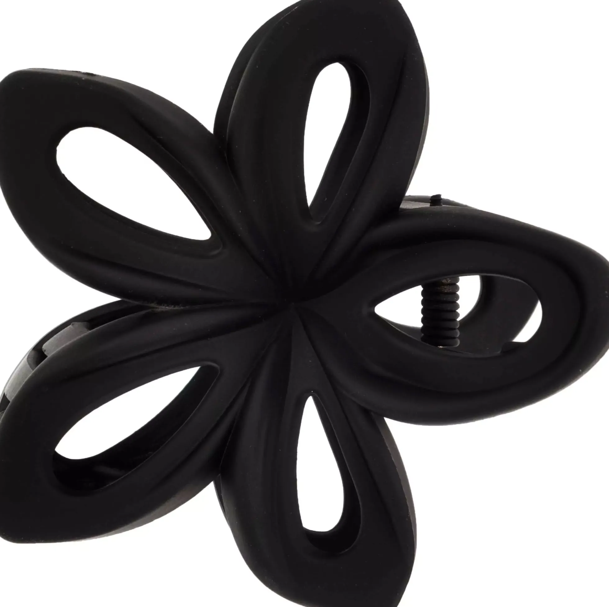 Dazzling Clip Flower Black