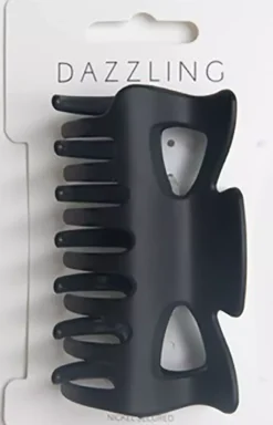 Dazzling Hair Clip Black
