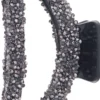 Dazzling Hair Clip Glitter 9 cm Black