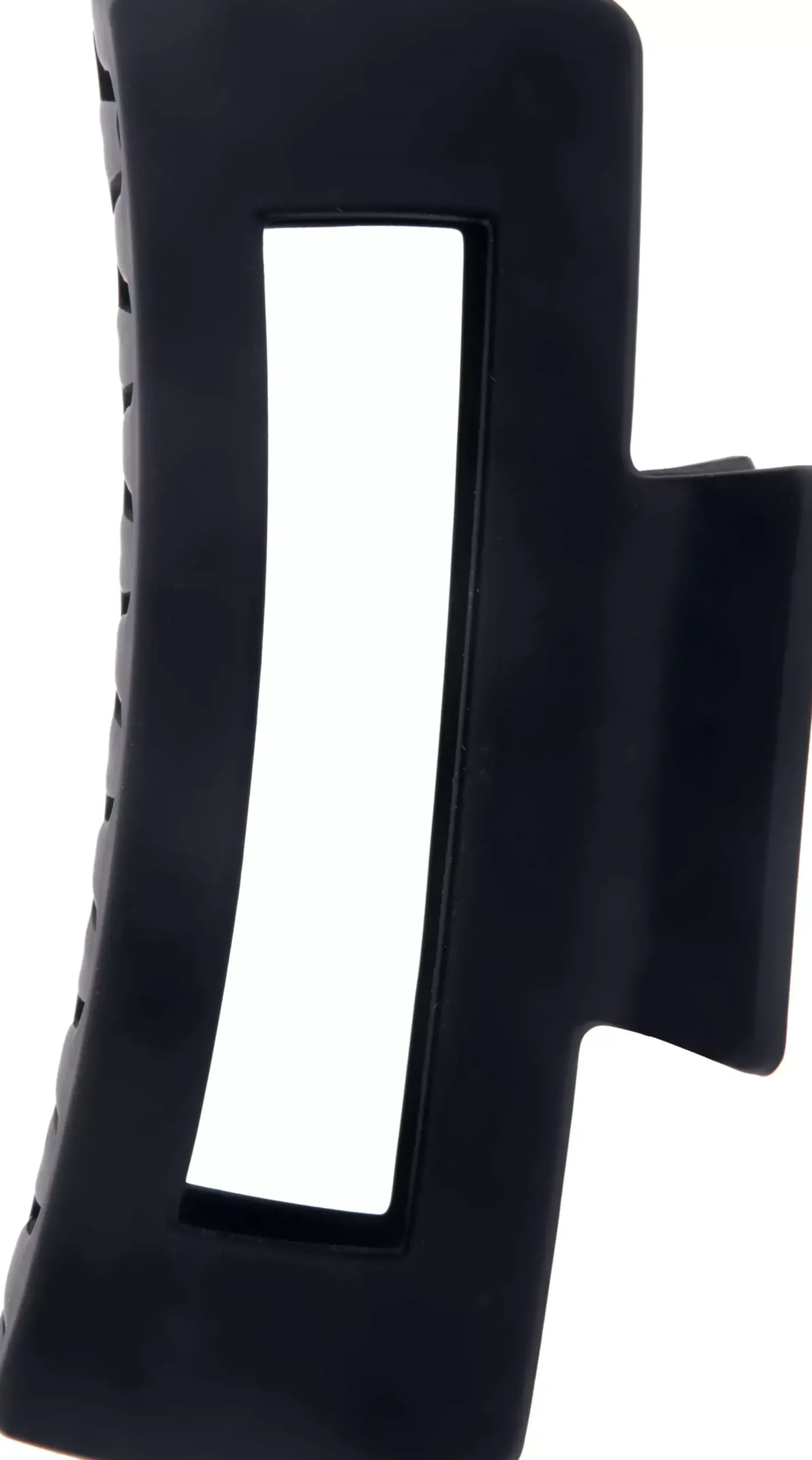 Dazzling Hair Clip Square 10,5 cm Black