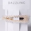 Dazzling Hårklämma Skiffer Klar 9cm