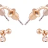 Dazzling J11 2-Pack Hoops Gold