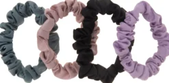 Dazzling Mini Scrunchies 4 pcs 4 st