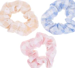 Dazzling Scrunchie 3-Pack Flower