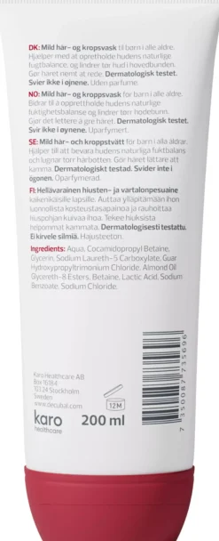 Decubal Junior Hair&Body Wash 200 ml