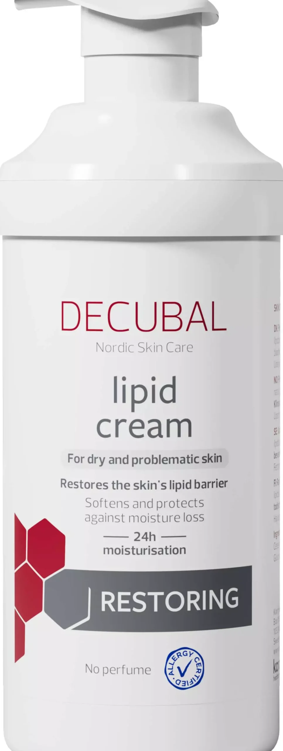 Decubal Restoring Lipid Cream Pump 500 ml