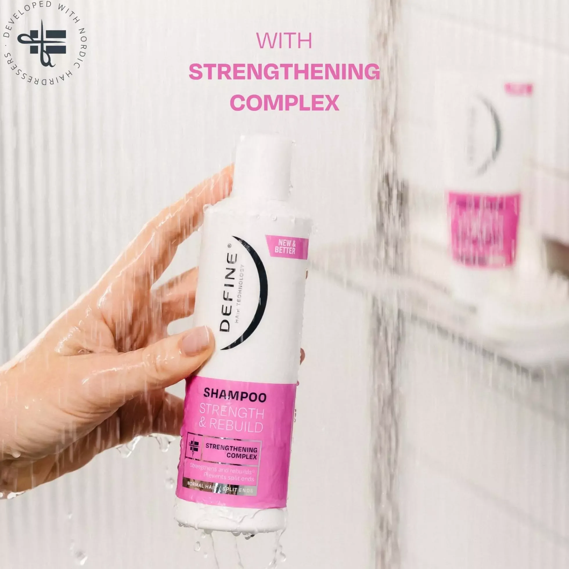 DefineStrength & Rebuild Shampoo 750 ml