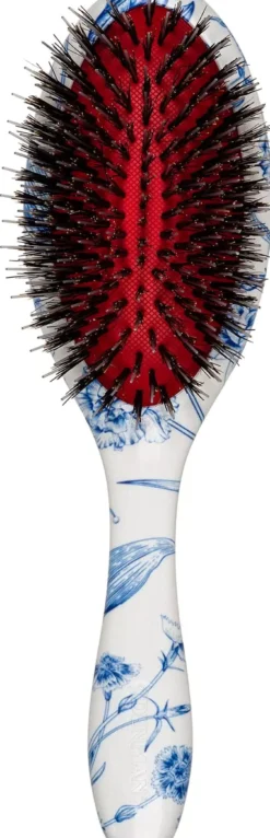 Denman Deluxe D81M Medium Style & Shine Brush Blue Belle