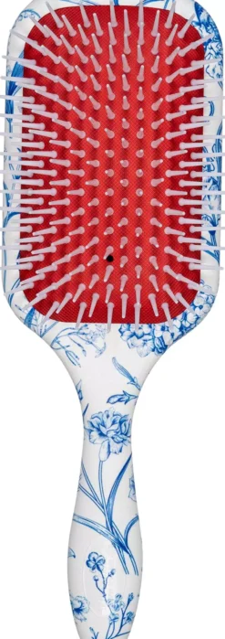Denman Deluxe D38 Power Paddle Brush Blue Belle