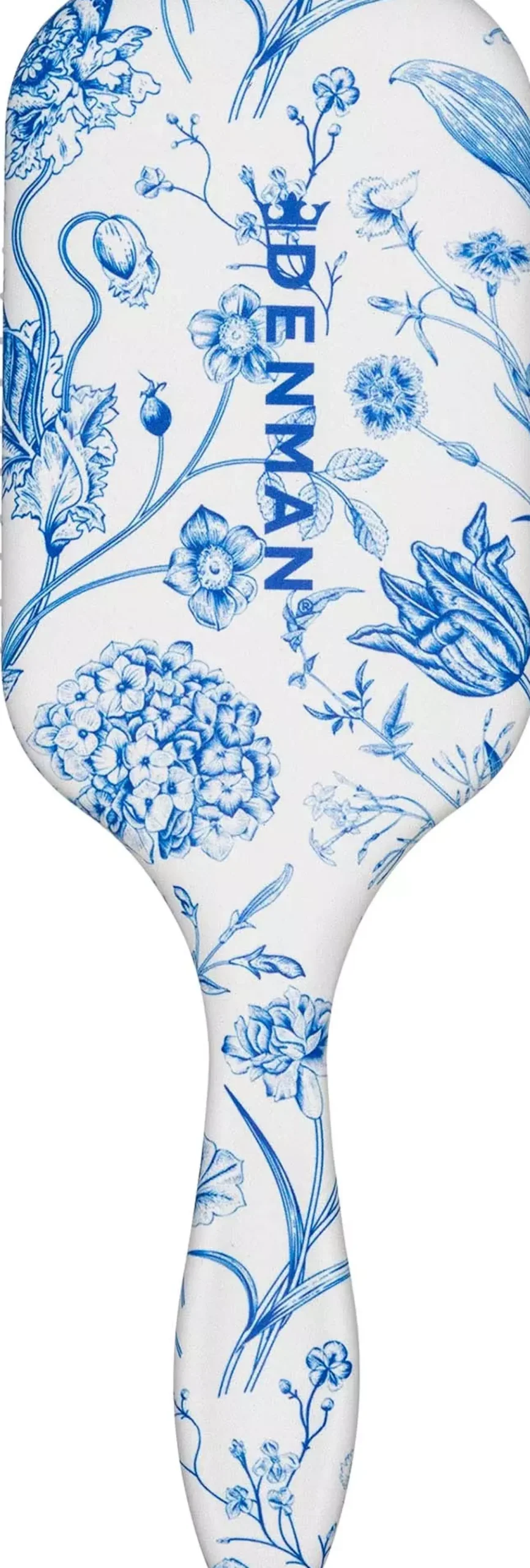 Denman Deluxe D38 Power Paddle Brush Blue Belle