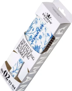 Denman Deluxe D38 Power Paddle Brush Blue Belle