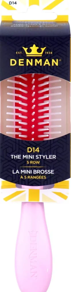 Denman D14 Mini Curl Definer & Styler Pink Crush