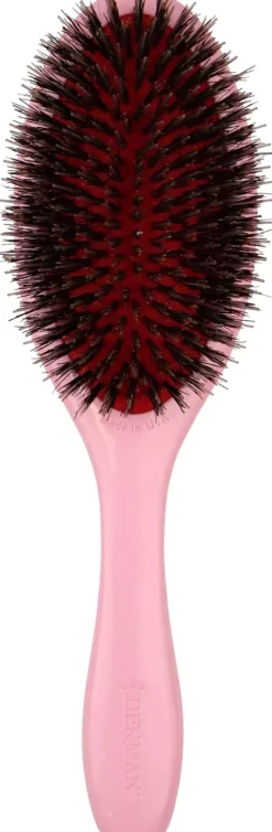 Denman D81M Medium Style & Shine Brush Pink Crush