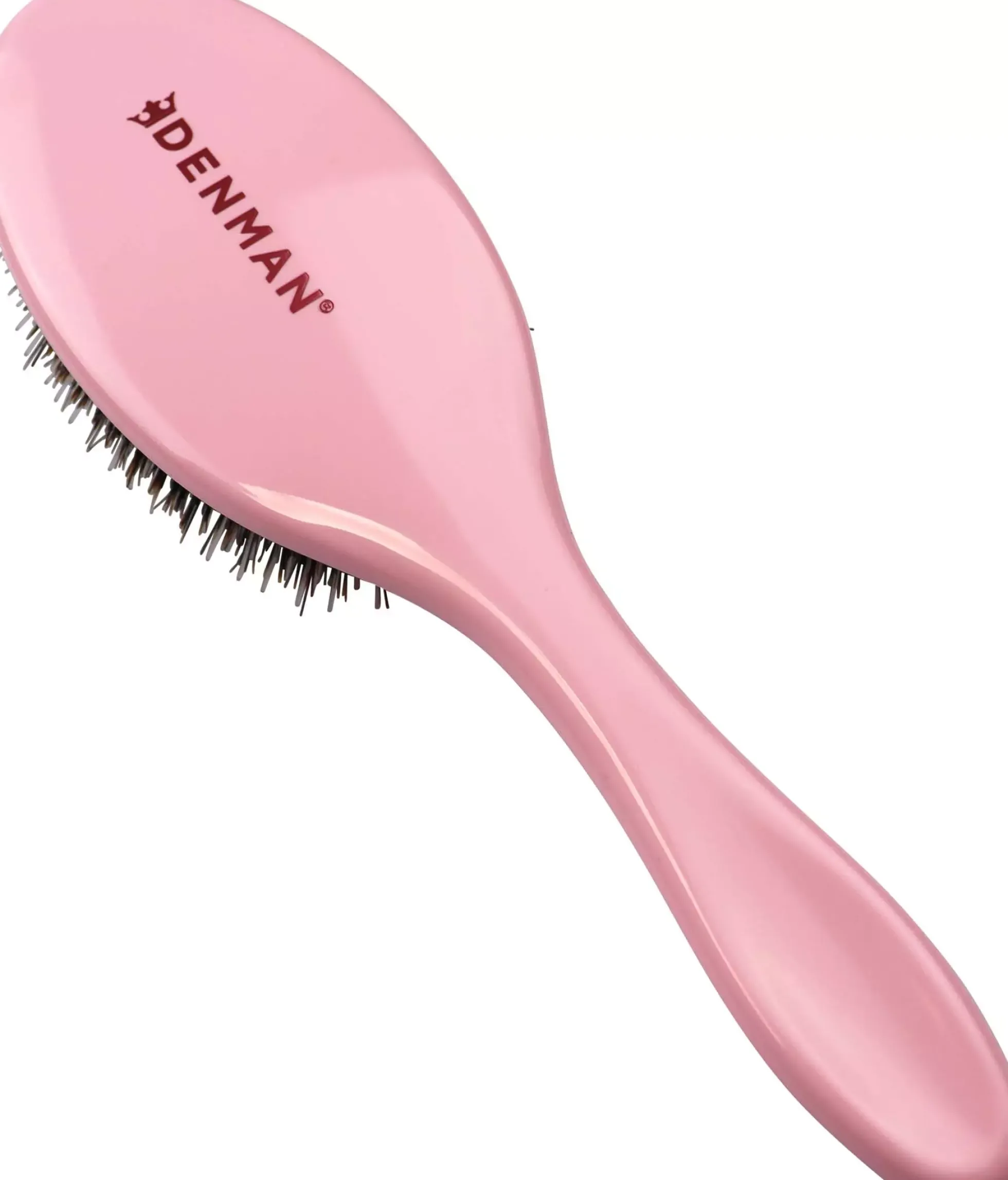 Denman D81M Medium Style & Shine Brush Pink Crush
