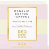 DeoDoc Cotton Tampons Without Applicator Regular M