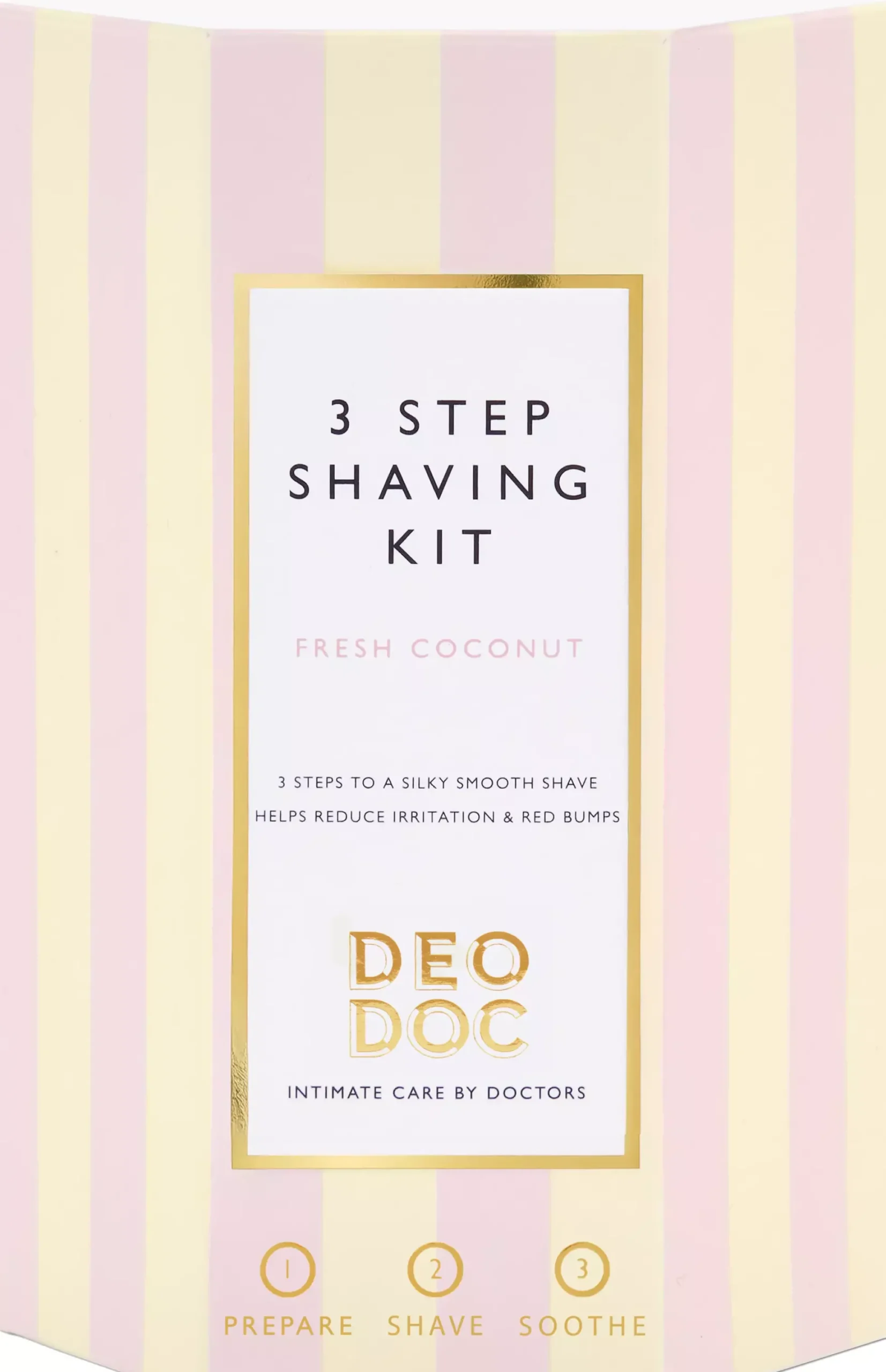 DeoDoc 3-Step Shaving Kit