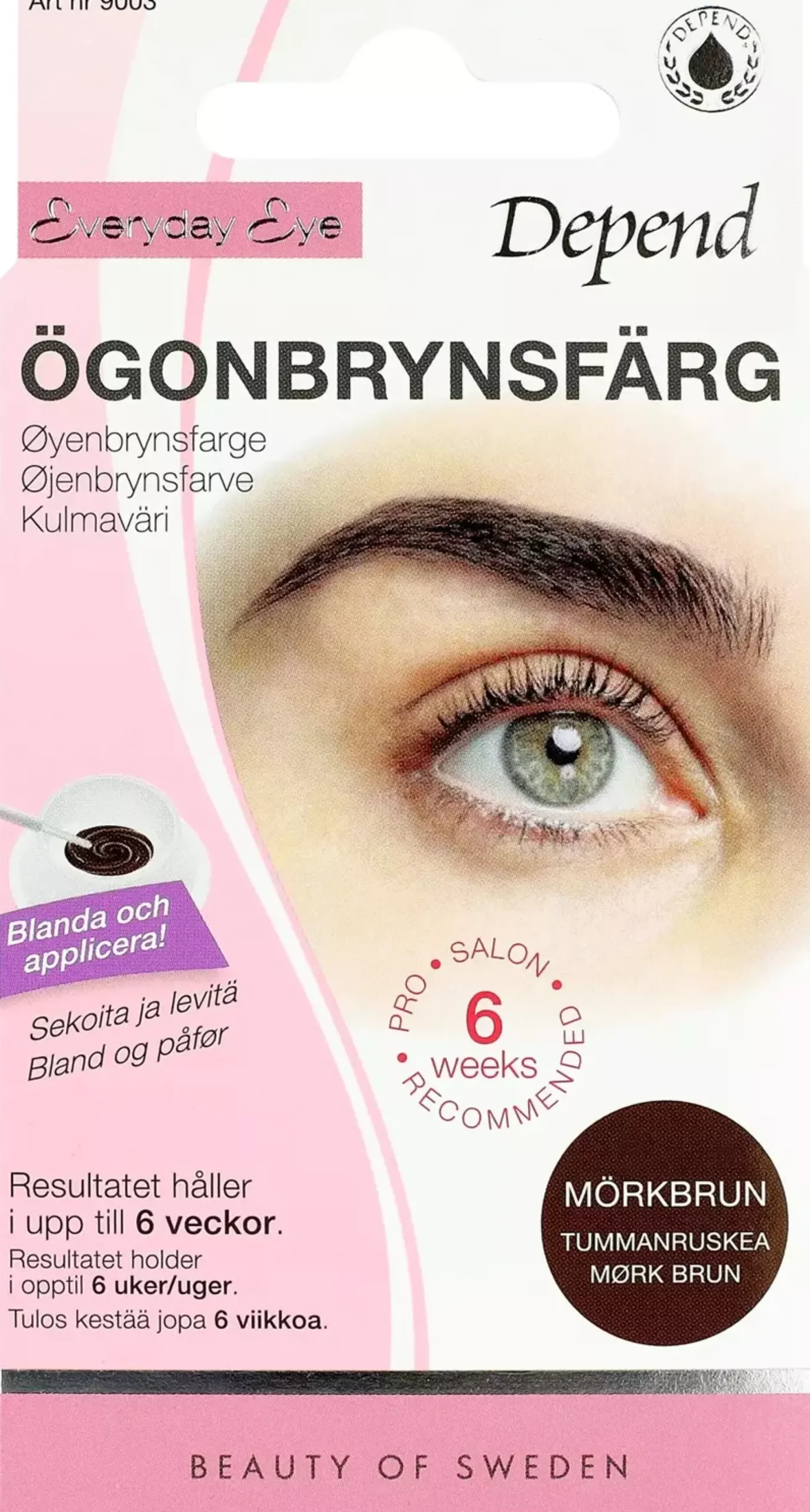 DependEveryday Eye Eyebrow Tint Dark Brown