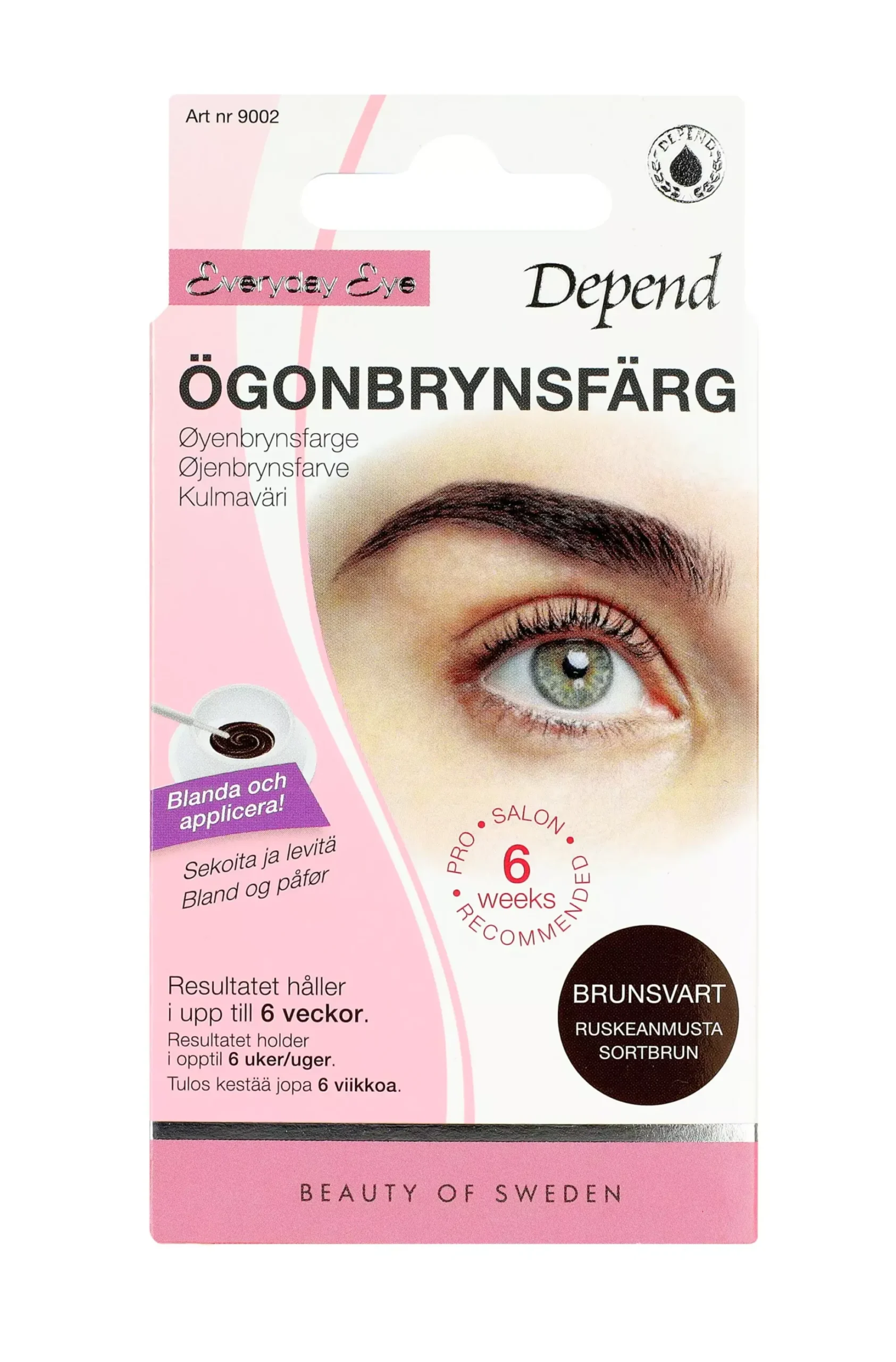 DependEveryday Eye Eyebrow Tint Black