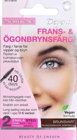 DependEveryday Eye Lash & Brow Tint Black Brown