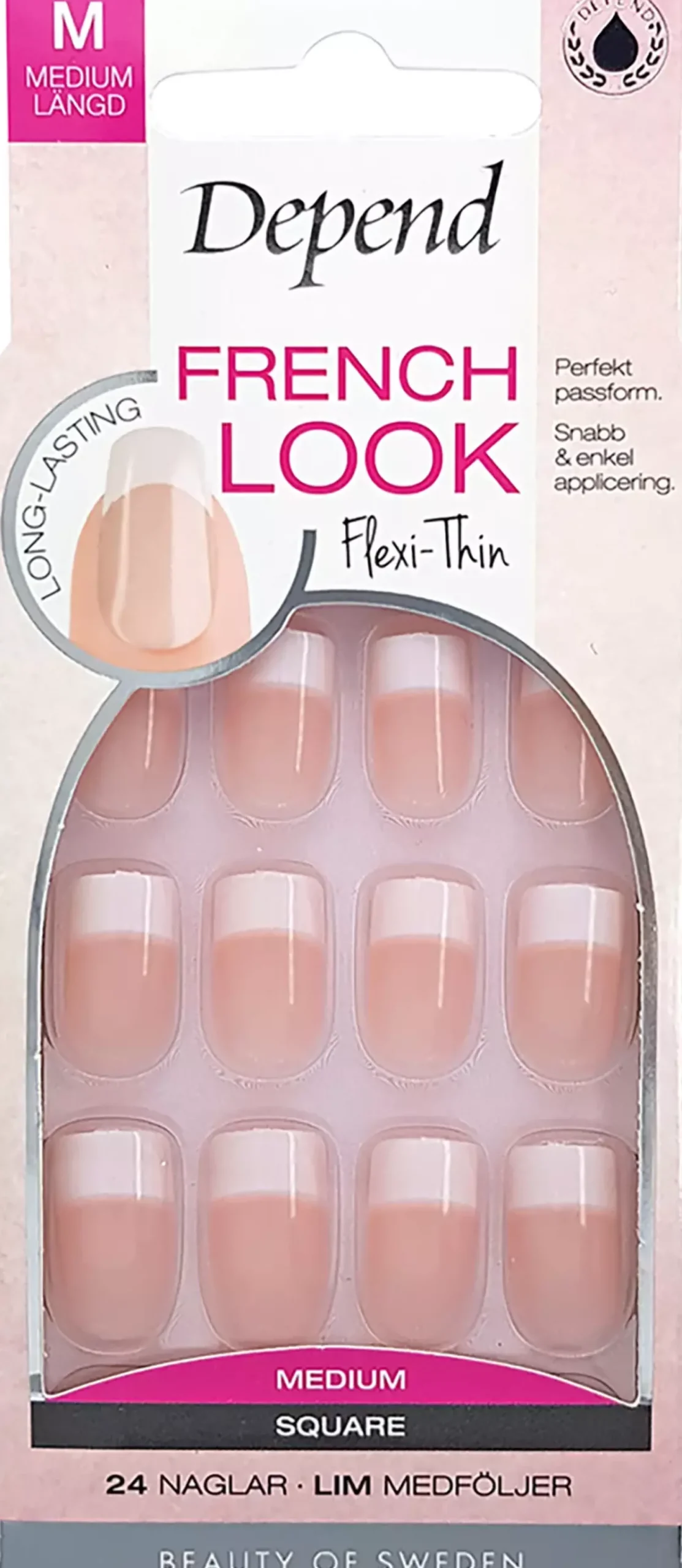 Depend French Look Pink Medium