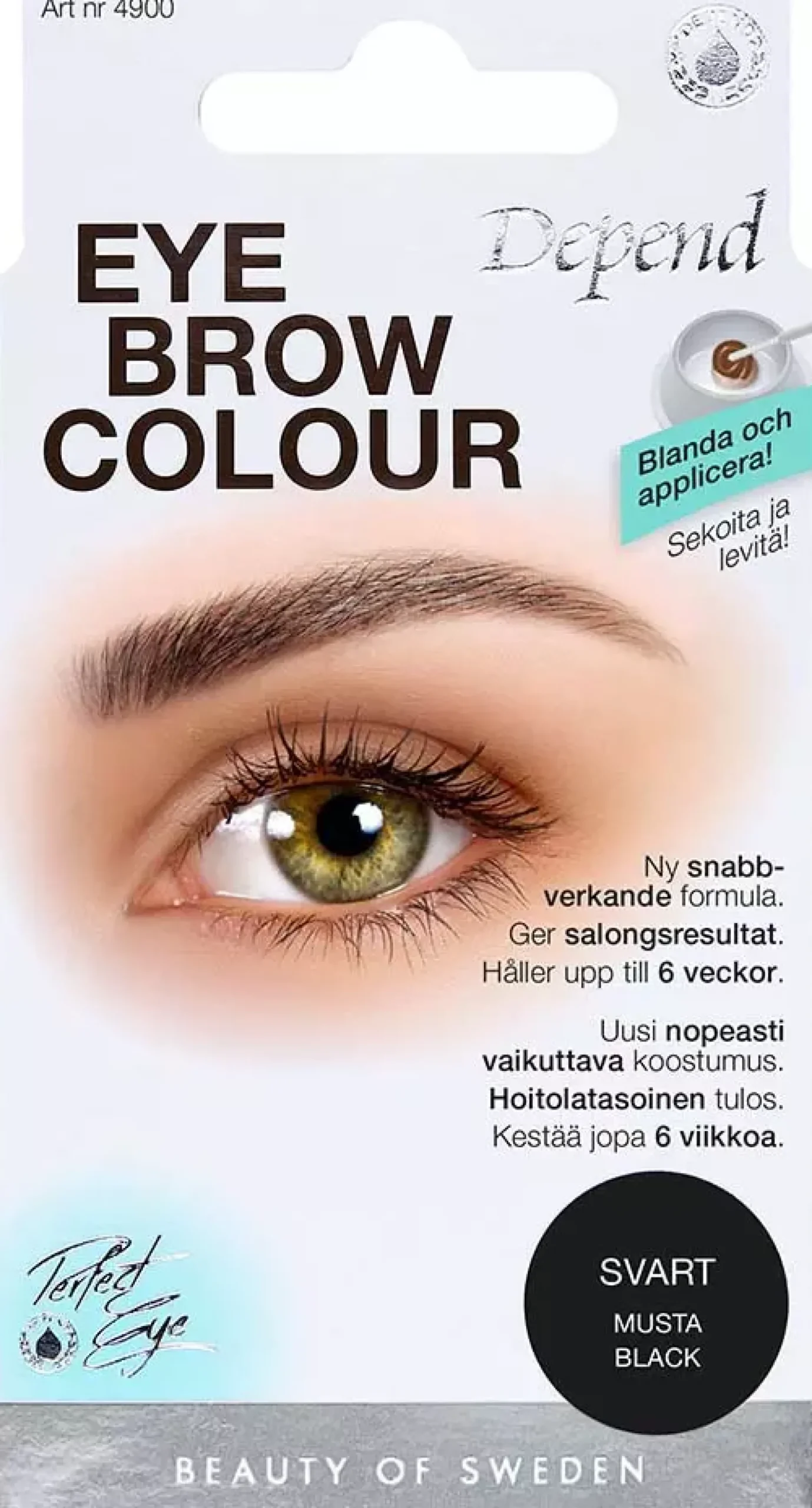 DependPerfect Eye Eyebrow Colour Dark Brown