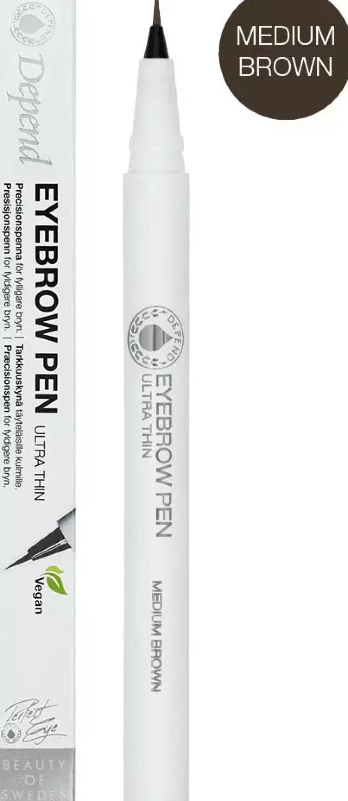 DependPerfect Eye Eyebrow Pen Ultra Thin Taupe