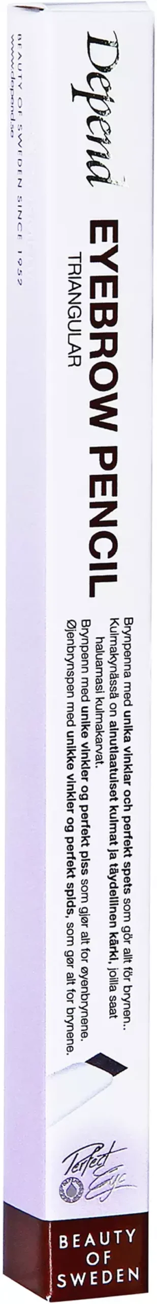 DependPerfect Eye Eyebrow Pencil Triagular Medium Brown