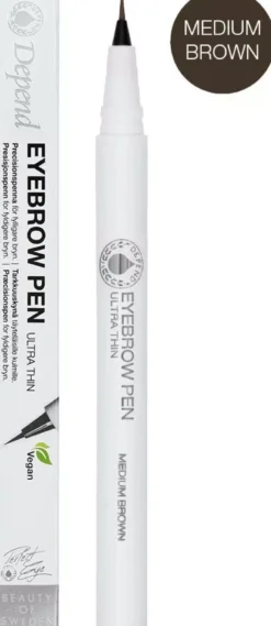 DependPerfect Eye Eyebrow Pen Ultra Thin Soft Brown