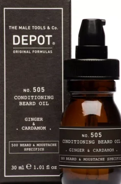 DEPOT MALE TOOLS No. 505 Conditioning Beard Oil Ginger & Cardamom 30 ml