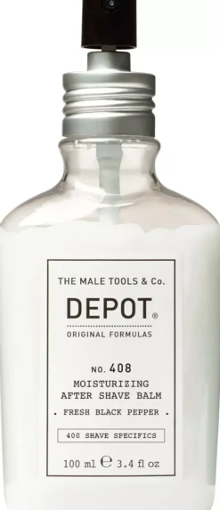 DEPOT MALE TOOLS No. 408 Moisturizing After Shave Balm Fresh Black Pepper 100 ml