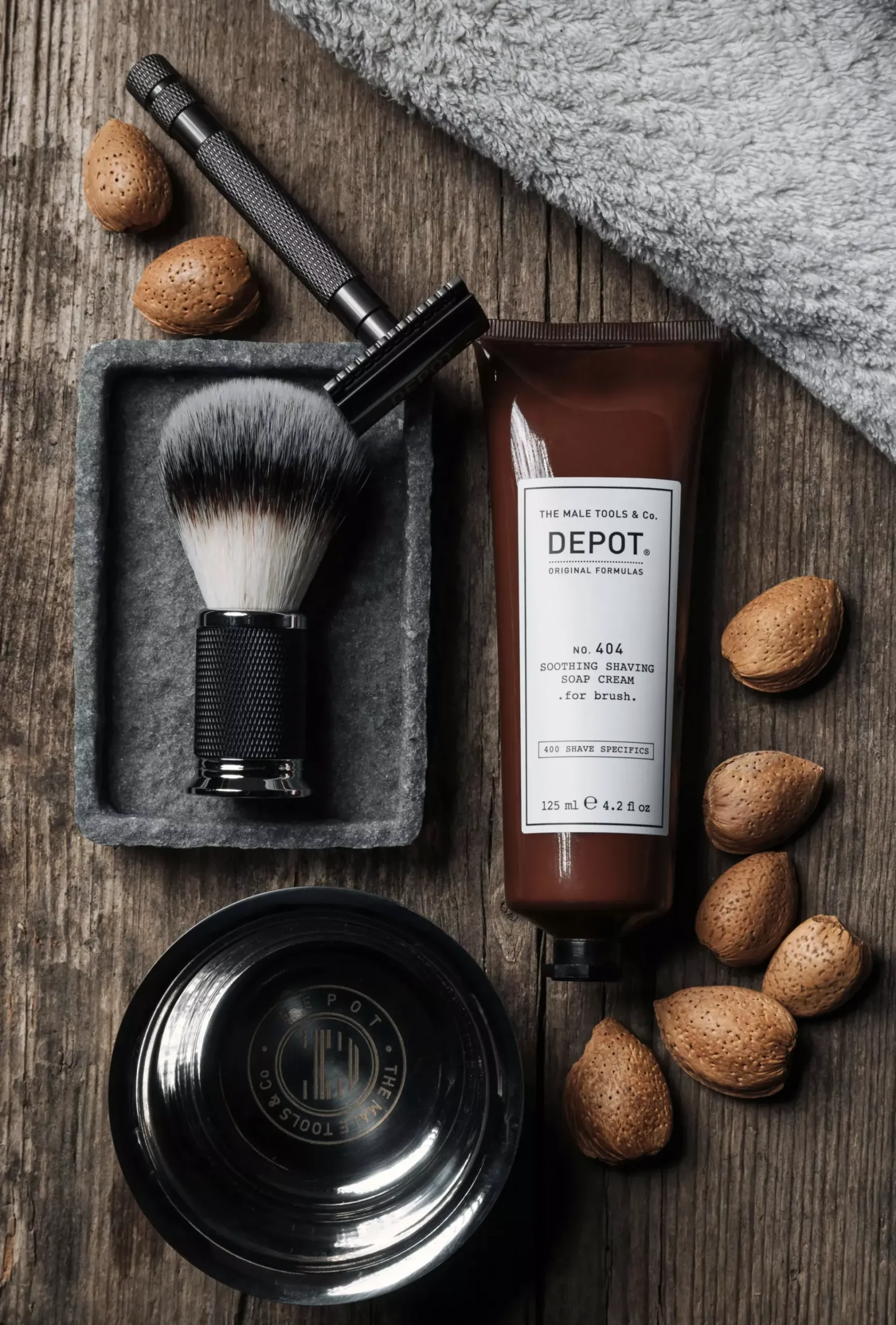 DEPOT MALE TOOLS No. 404 Soothing Shaving Soap Cream For Brush 125 ml