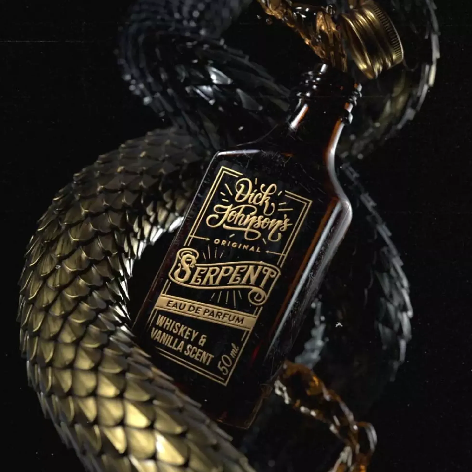 Dick Johnson Eau De Parfum Serpent Whiskey & Vanilla 50 ml