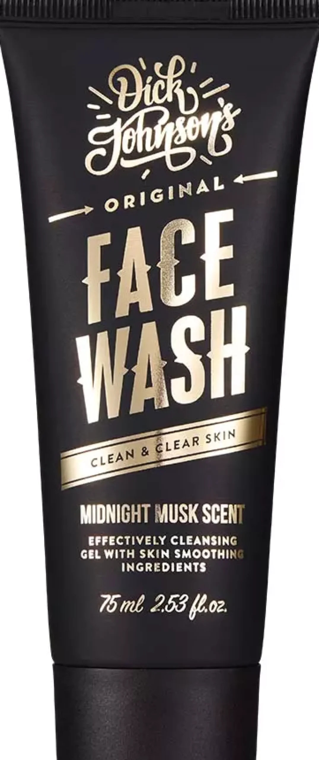 Dick Johnson Face Wash Midnight Musk 75 ml