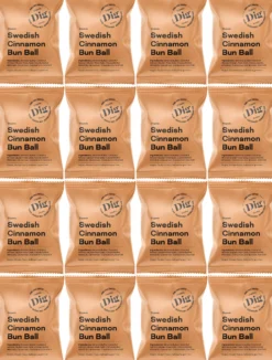 Dig Organic Swedish Cinnamon Bun Ball 16 x 25g