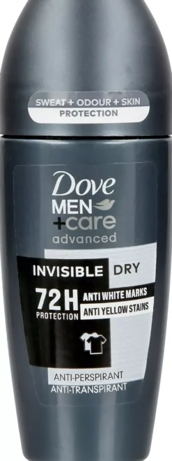 DoveMen+Care 72h Advanced Invisible Dry roll-on