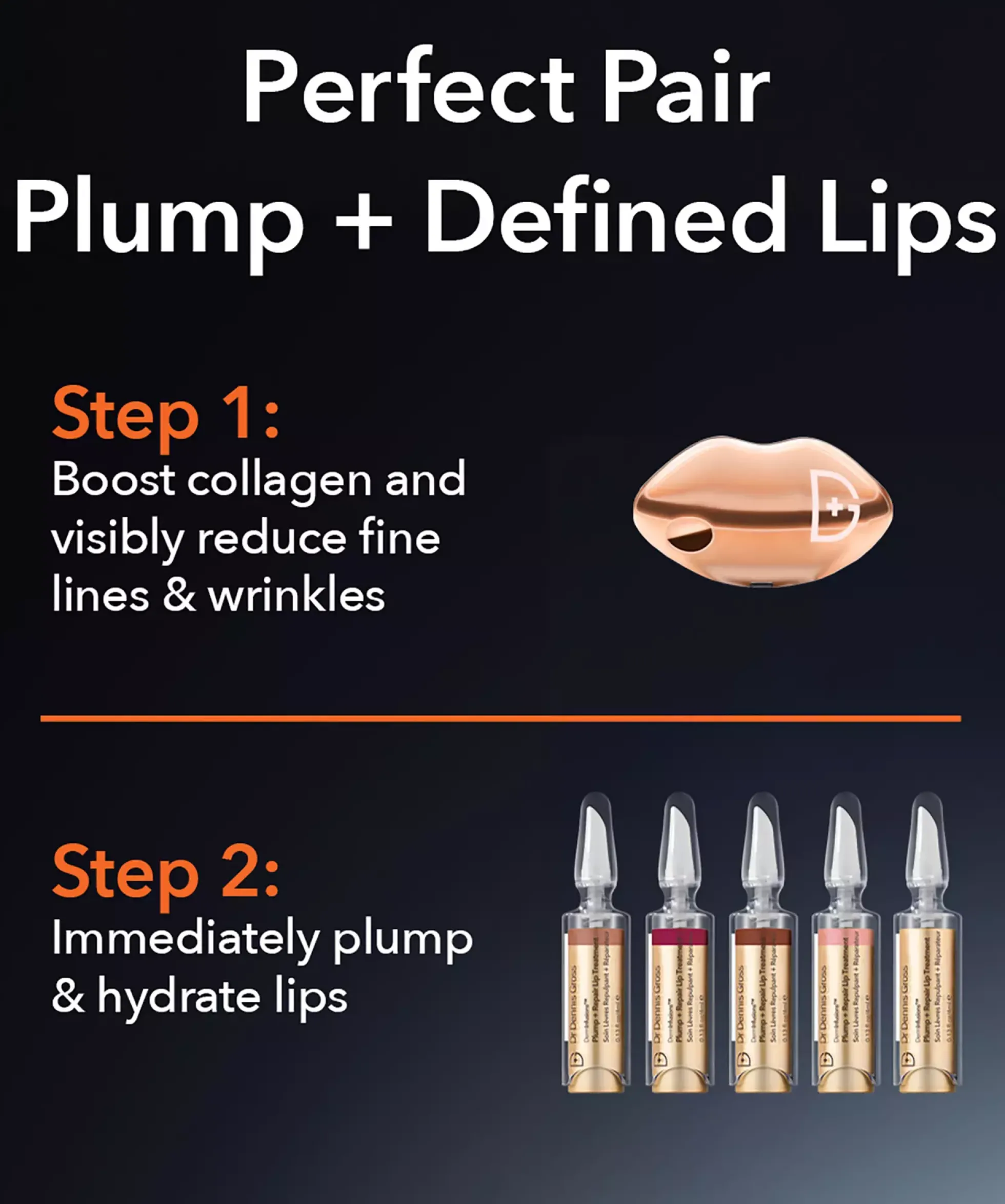 Dr Dennis GrossDermInfusions™ Plump + Repair Lip Treatment Tints Pink