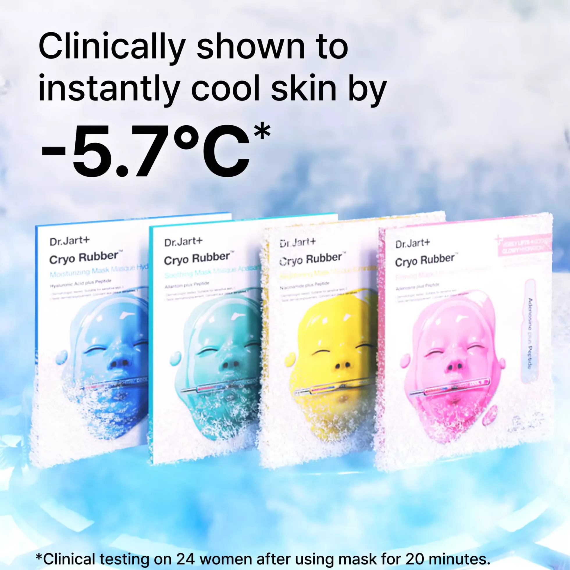Dr.Jart+Cryo Rubber Brightening Mask 36 g