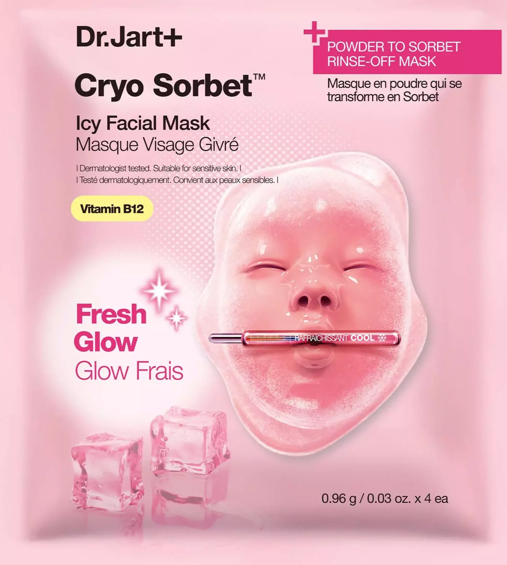 Dr.Jart+Cryo Sorbet Icy Facial Mask 3 g