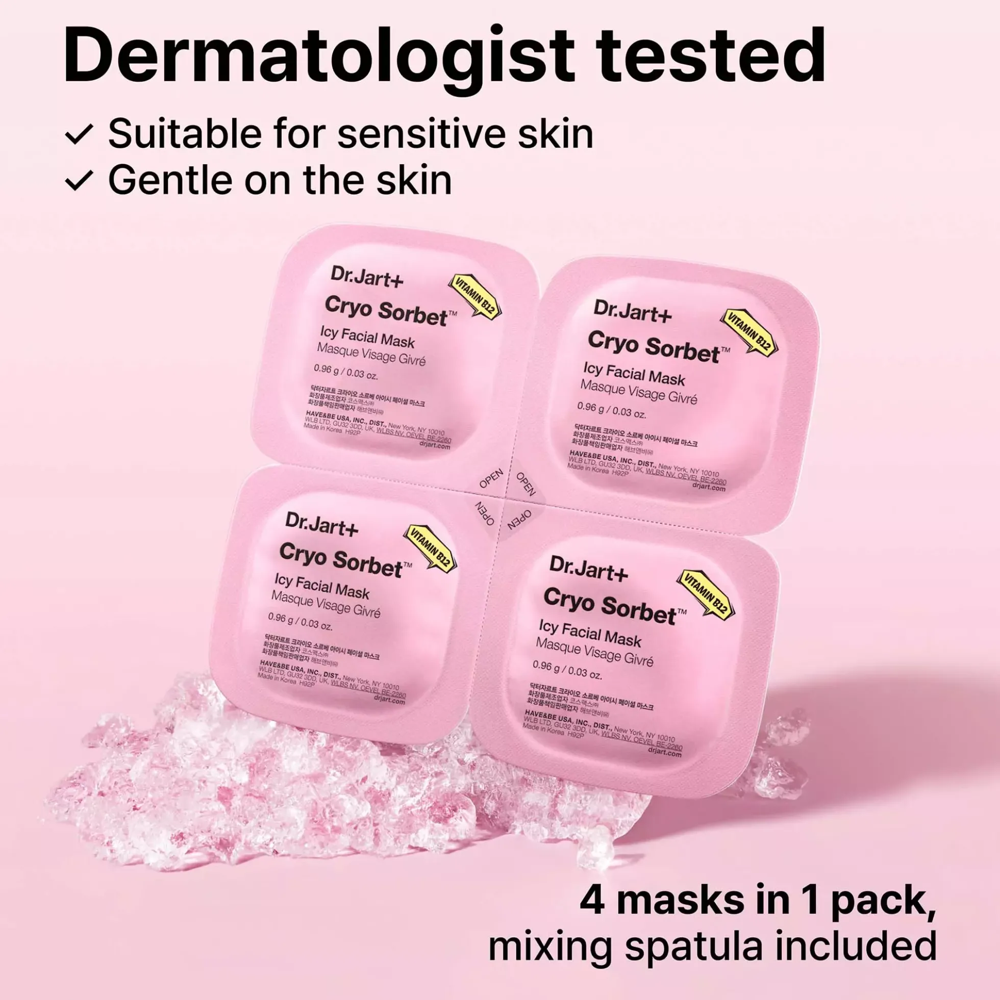 Dr.Jart+Cryo Sorbet Icy Facial Mask 3 g