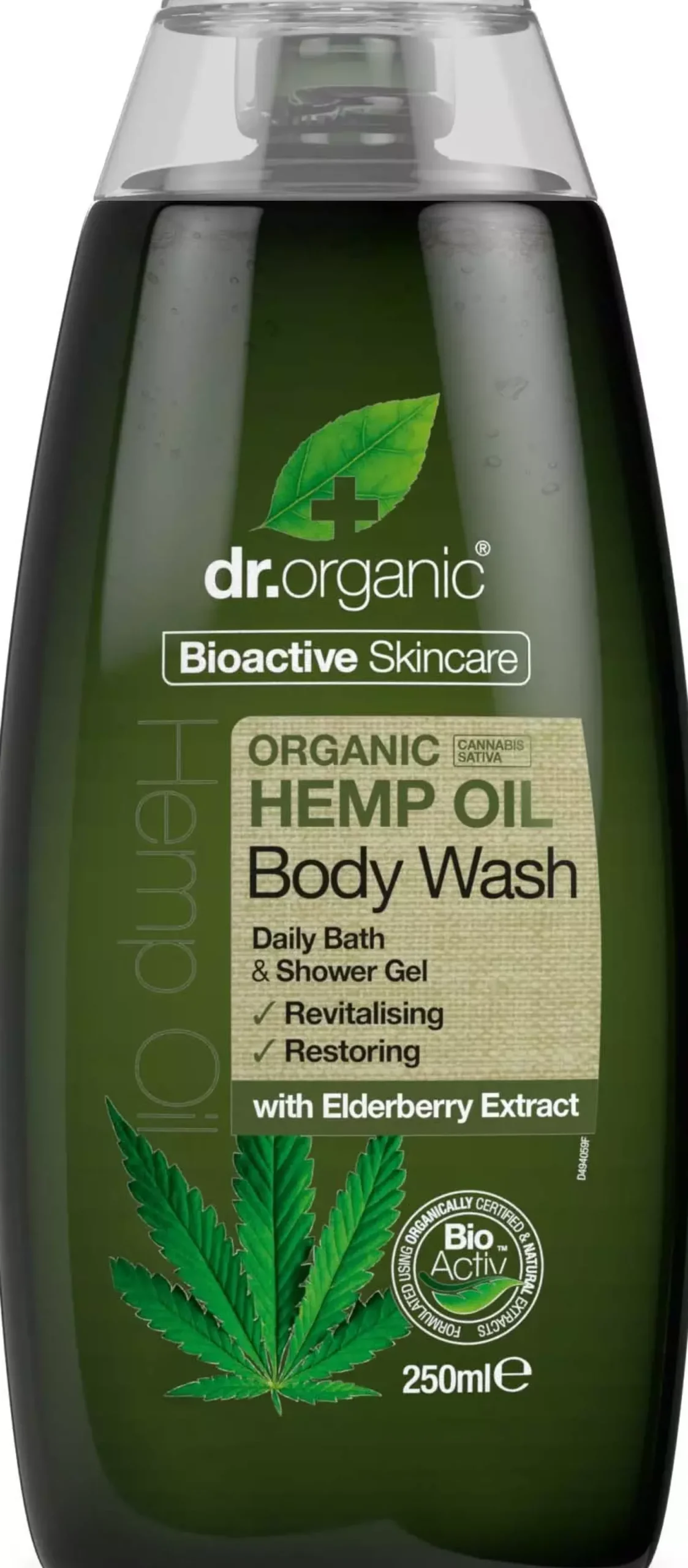 Dr. OrganicHemp Oil Body Wash 250 ml