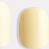 DUFFBEAUTY Instant Pro Press-On Manicure Butter Yellow Short Squoval