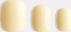 DUFFBEAUTY Instant Pro Press-On Manicure Butter Yellow Short Squoval