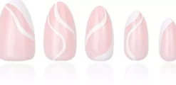DUFFBEAUTY Instant Pro Press-On Manicure Milky Swirl