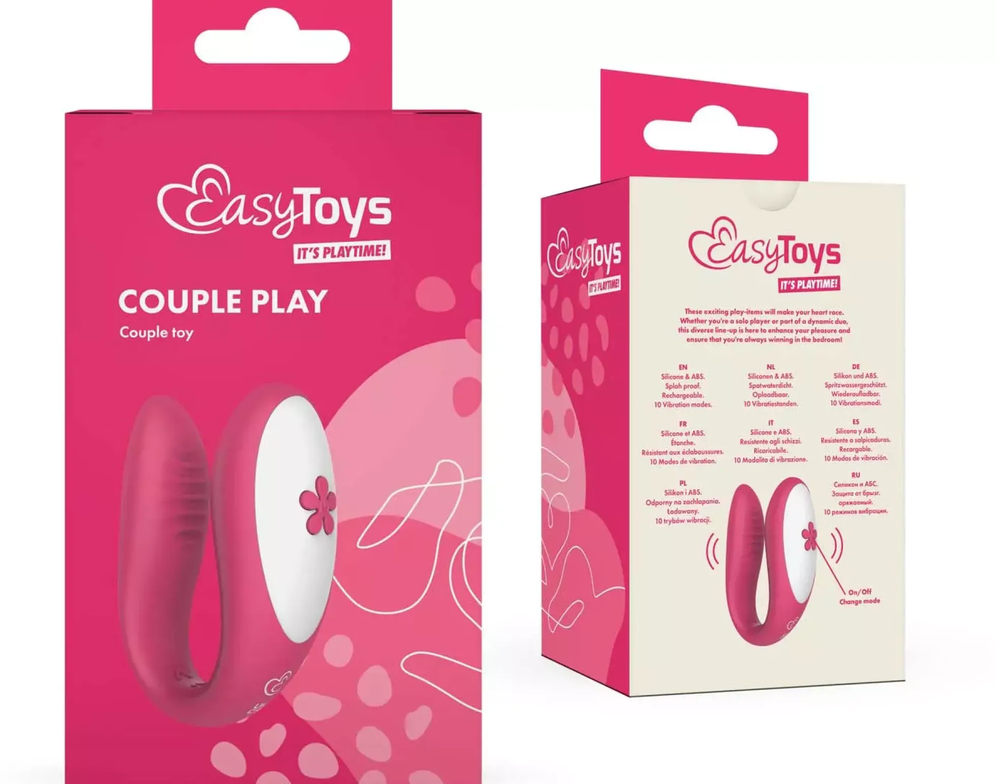 EasyToys Rechargeable Couples Vibrator