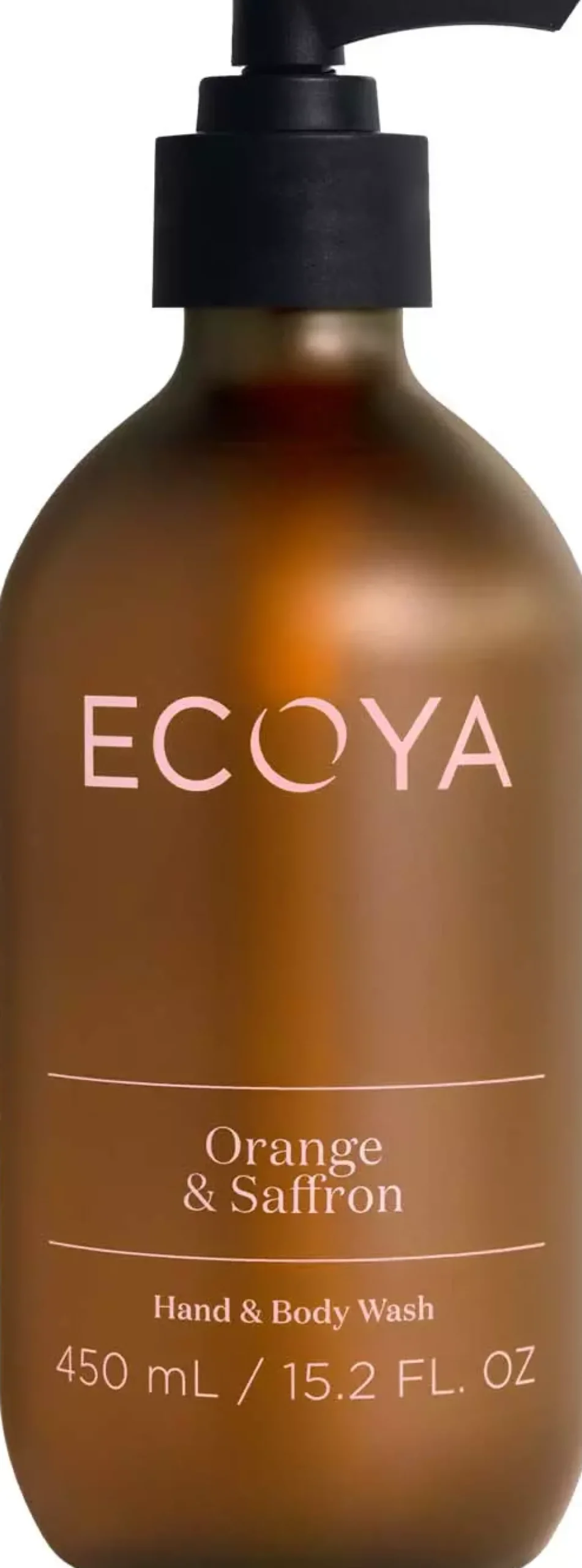EcoyaOrange & Saffron Hand & Body Wash 450 ml