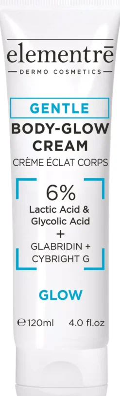 elementrē Body Glow 6% Lactic & Glycolic Acid 120 ml