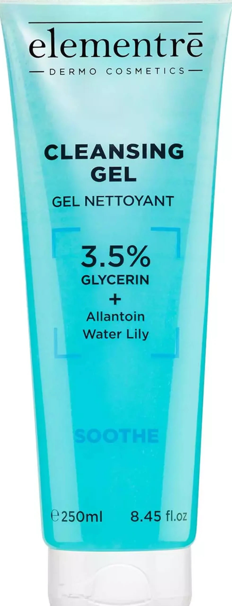 elementrē Cleansing Gel 3.5% Glycerin 250 ml